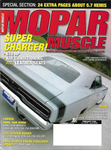 MOPAR MUSCLE 2006 FEB - WALNUT/PAISELY, 5.7 HEMI